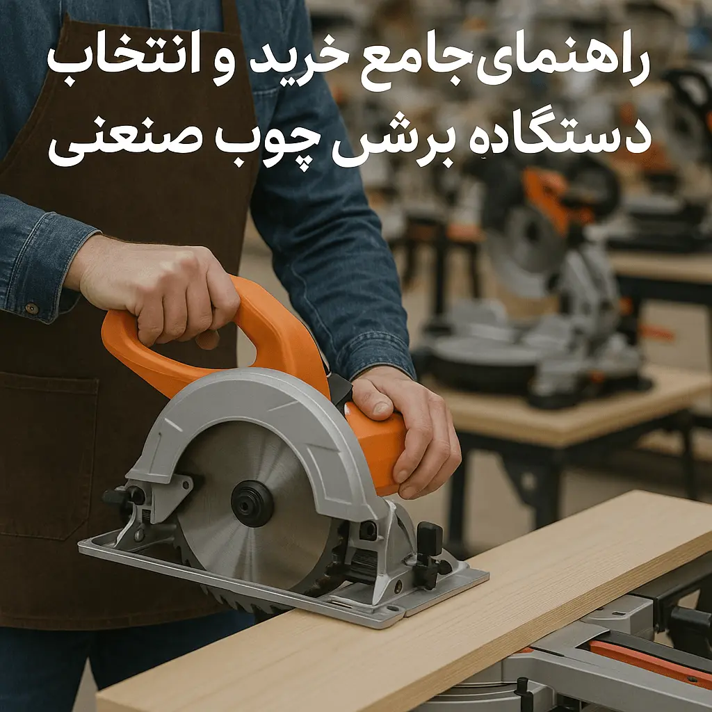 راهنمای جامع خرید و انتخاب دستگاه برش چوب صنعتی